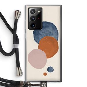 CaseCompany Geo #4: Samsung Galaxy Note 20 Ultra / Note 20 Ultra 5G Transparant Hoesje met koord