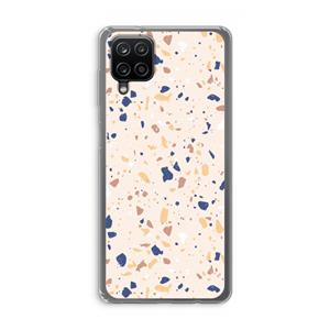 CaseCompany Terrazzo N°23: Samsung Galaxy A12 Transparant Hoesje