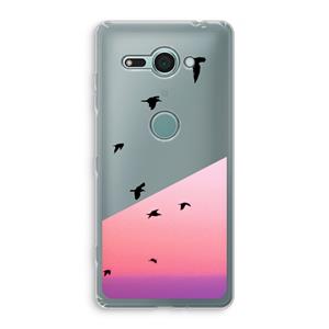 CaseCompany Fly away: Sony Xperia XZ2 Compact Transparant Hoesje