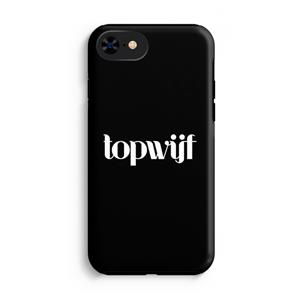 CaseCompany Topwijf Zwart: iPhone 8 Tough Case