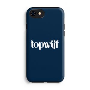CaseCompany Topwijf Navy: iPhone 8 Tough Case