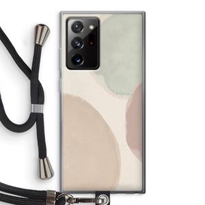 CaseCompany Geo #8: Samsung Galaxy Note 20 Ultra / Note 20 Ultra 5G Transparant Hoesje met koord