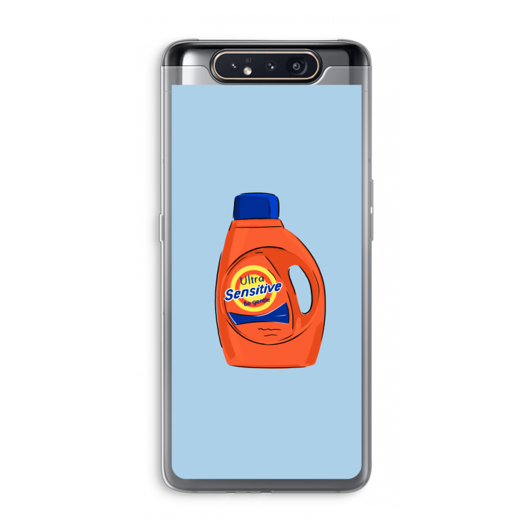 CaseCompany Ultra Sensitive: Samsung Galaxy A80 Transparant Hoesje