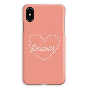 CaseCompany Forever heart: iPhone XS Max Volledig Geprint Hoesje