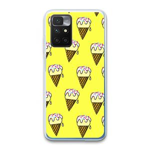 CaseCompany Isjes: Xiaomi Redmi 10 Transparant Hoesje
