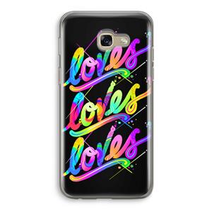 CaseCompany Loves: Samsung Galaxy A5 (2017) Transparant Hoesje