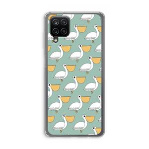 CaseCompany Pelican: Samsung Galaxy A12 Transparant Hoesje