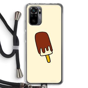 CaseCompany Frisco: Xiaomi Redmi Note 10 Pro Transparant Hoesje met koord