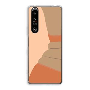CaseCompany Bikini: Sony Xperia 1 III Transparant Hoesje