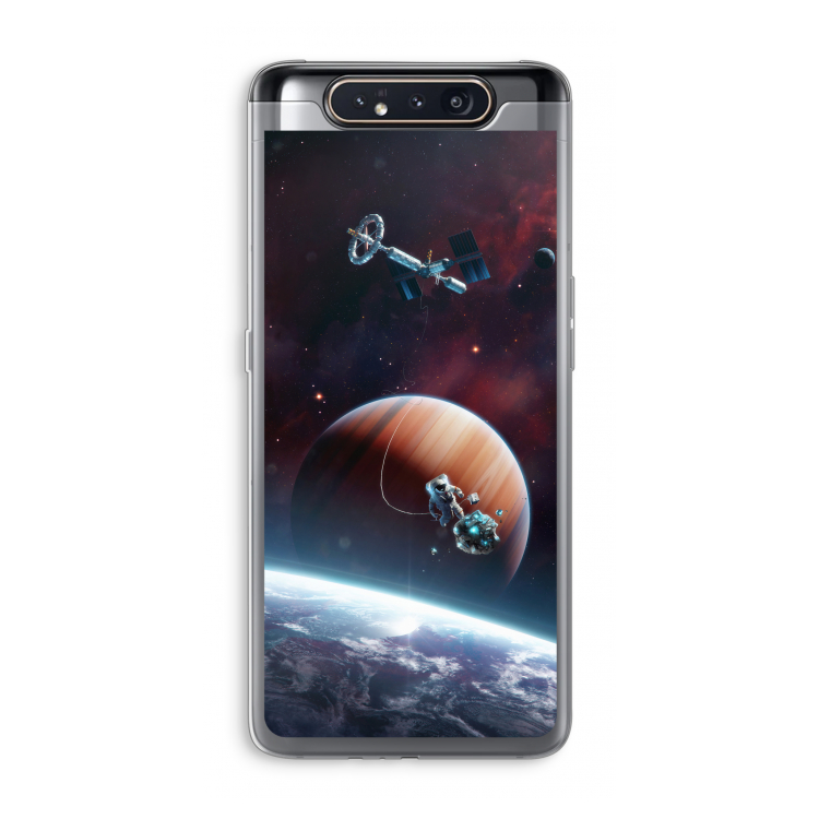 CaseCompany Examiner: Samsung Galaxy A80 Transparant Hoesje