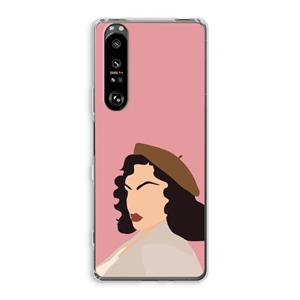 CaseCompany Confidence: Sony Xperia 1 III Transparant Hoesje