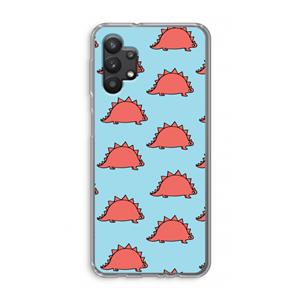 CaseCompany Dinosawrr: Samsung Galaxy A32 5G Transparant Hoesje