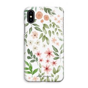 CaseCompany Botanical sweet flower heaven: iPhone XS Max Volledig Geprint Hoesje