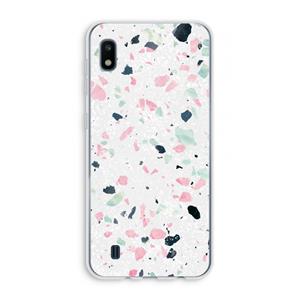 CaseCompany Terrazzo N°3: Samsung Galaxy A10 Transparant Hoesje