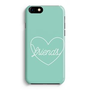 CaseCompany Friends heart pastel: Volledig Geprint iPhone 7 Plus Hoesje