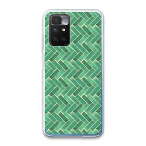 CaseCompany Moroccan tiles 2: Xiaomi Redmi 10 Transparant Hoesje