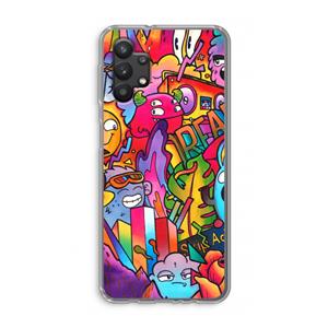 CaseCompany Dreams: Samsung Galaxy A32 5G Transparant Hoesje