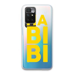 CaseCompany Habibi Majorelle : Xiaomi Redmi 10 Transparant Hoesje