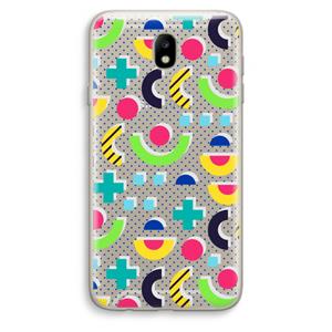 CaseCompany 8-bit N°1: Samsung Galaxy J7 (2017) Transparant Hoesje