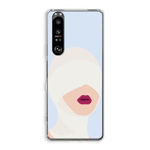 CaseCompany Incognito: Sony Xperia 1 III Transparant Hoesje