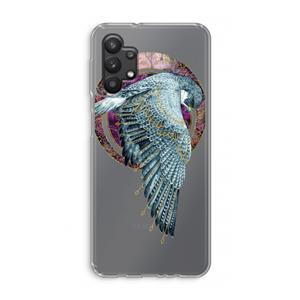CaseCompany Golden Falcon: Samsung Galaxy A32 5G Transparant Hoesje