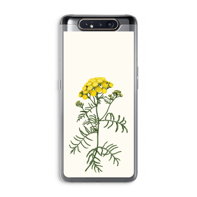 CaseCompany Tansy: Samsung Galaxy A80 Transparant Hoesje