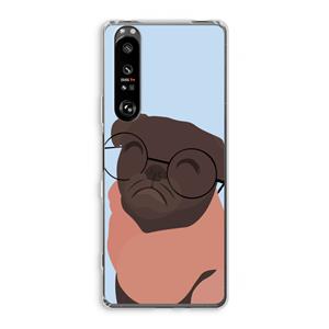 CaseCompany Ludo: Sony Xperia 1 III Transparant Hoesje
