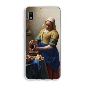 CaseCompany The Milkmaid: Samsung Galaxy A10 Transparant Hoesje