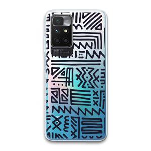 CaseCompany Marrakech print: Xiaomi Redmi 10 Transparant Hoesje