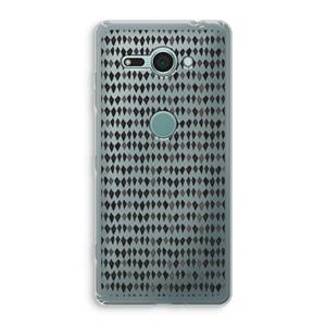 CaseCompany Crazy shapes: Sony Xperia XZ2 Compact Transparant Hoesje