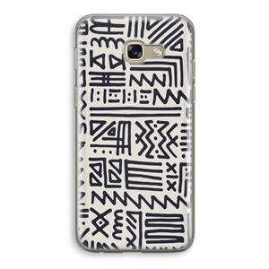 CaseCompany Marrakech print: Samsung Galaxy A5 (2017) Transparant Hoesje