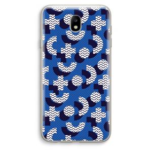 CaseCompany 8-bit N°5: Samsung Galaxy J7 (2017) Transparant Hoesje
