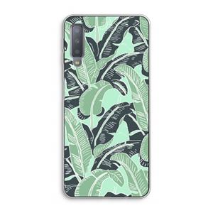 CaseCompany This Sh*t Is Bananas: Samsung Galaxy A7 (2018) Transparant Hoesje
