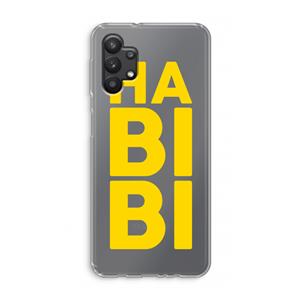 CaseCompany Habibi Majorelle : Samsung Galaxy A32 5G Transparant Hoesje