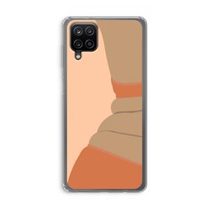 CaseCompany Bikini: Samsung Galaxy A12 Transparant Hoesje