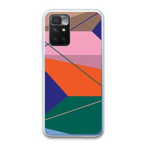 CaseCompany Gestalte 1: Xiaomi Redmi 10 Transparant Hoesje