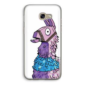 CaseCompany Lama: Samsung Galaxy A5 (2017) Transparant Hoesje