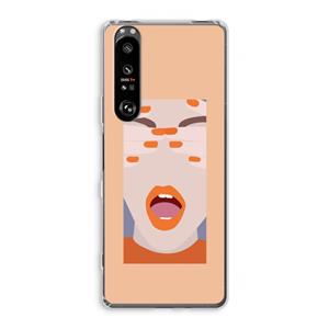 CaseCompany Surprise: Sony Xperia 1 III Transparant Hoesje
