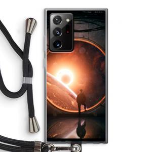 CaseCompany Ephemeral: Samsung Galaxy Note 20 Ultra / Note 20 Ultra 5G Transparant Hoesje met koord