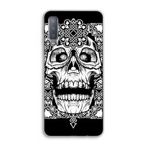 CaseCompany Seek & Destroy: Samsung Galaxy A7 (2018) Transparant Hoesje