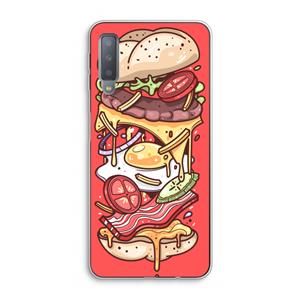 CaseCompany Diet Coke Please: Samsung Galaxy A7 (2018) Transparant Hoesje