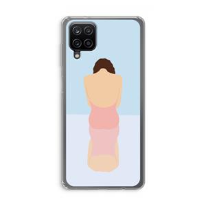 CaseCompany Mirror: Samsung Galaxy A12 Transparant Hoesje