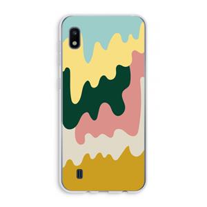 CaseCompany Baar B: Samsung Galaxy A10 Transparant Hoesje
