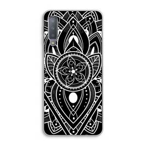 CaseCompany It's Complicated: Samsung Galaxy A7 (2018) Transparant Hoesje