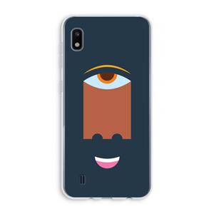 CaseCompany Mono M: Samsung Galaxy A10 Transparant Hoesje