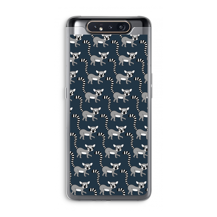 CaseCompany Makis: Samsung Galaxy A80 Transparant Hoesje