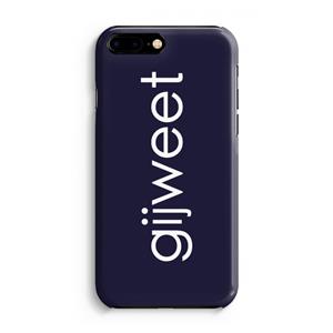CaseCompany Gijweet: Volledig Geprint iPhone 7 Plus Hoesje
