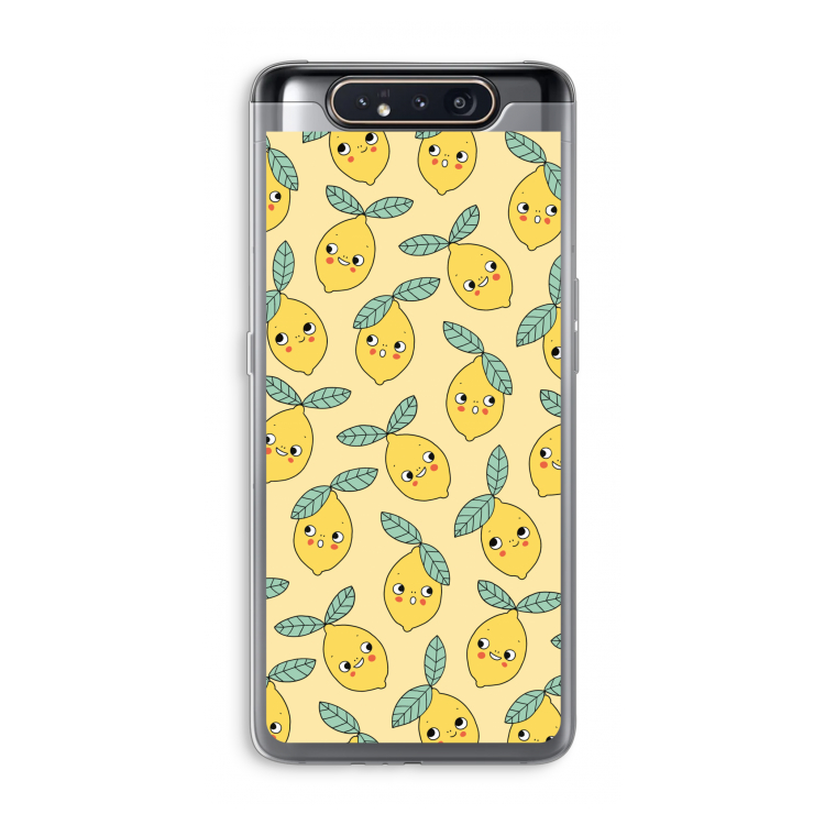 CaseCompany Citroenen: Samsung Galaxy A80 Transparant Hoesje