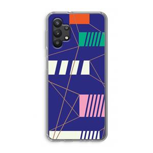 CaseCompany Gestalte 5: Samsung Galaxy A32 5G Transparant Hoesje