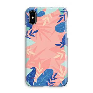 CaseCompany Tropisch: iPhone XS Max Volledig Geprint Hoesje
